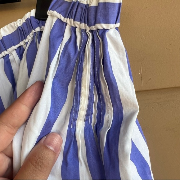 Thomas Mason X J.Crew Off-The-Shoulder Striped Top - Size 6 - Preppy Classic - Picture 8 of 8